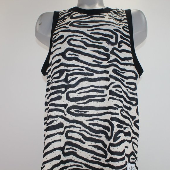 Nike Air Jordan Dri-FIT Men's L Black/White Breakfast Club Tank Top DM1823-219 - Picture 5 of 11